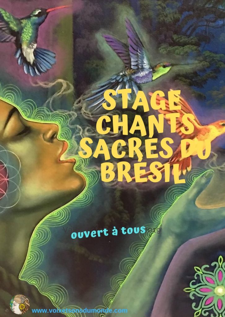 ateliers et stages de chants sacrés du Brésil
